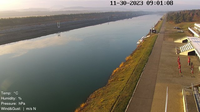 time-lapse frame, Labe Arena Racice webcam