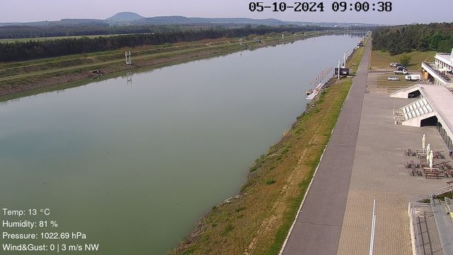 time-lapse frame, Labe Arena Racice webcam