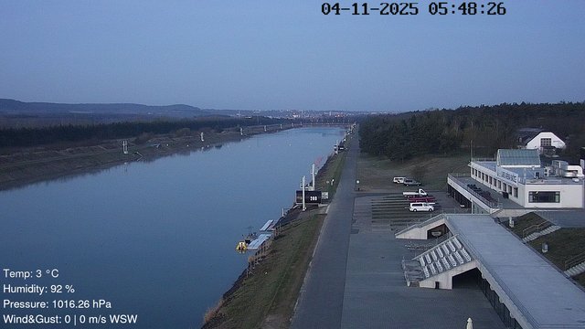 time-lapse frame, Labe Arena Racice webcam