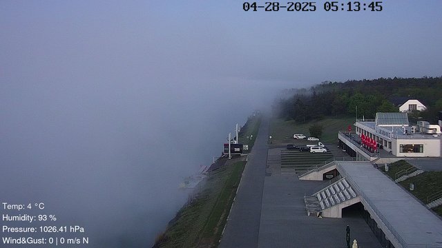 time-lapse frame, Labe Arena Racice webcam