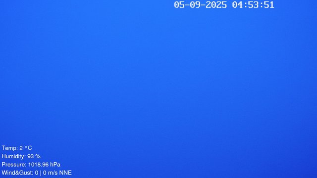 time-lapse frame, Labe Arena Racice webcam