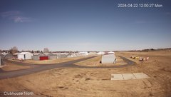 view from North view of Lacombe Airport on 2024-04-22