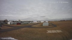 view from North view of Lacombe Airport on 2024-11-18