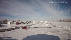 view from North view of Lacombe Airport on 2024-11-26