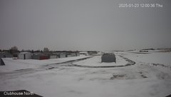 view from North view of Lacombe Airport on 2025-01-23