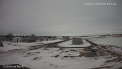 view from North view of Lacombe Airport on 2025-01-28