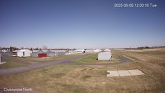 view from North view of Lacombe Airport on 2025-05-06