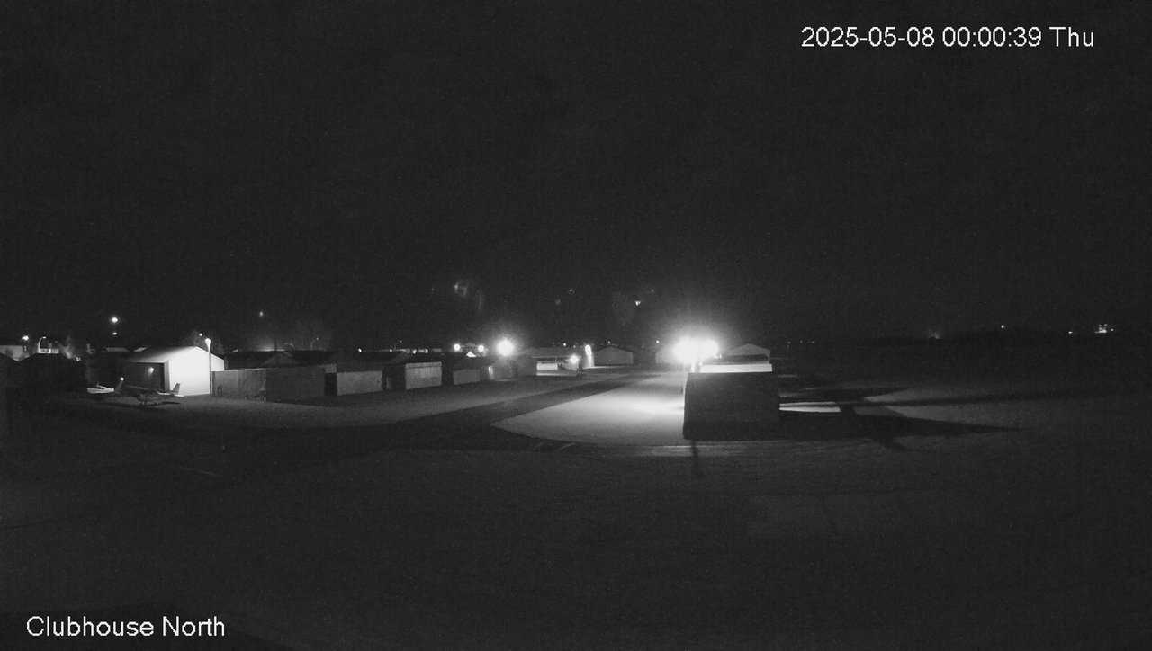 time-lapse frame, North view of Lacombe Airport webcam