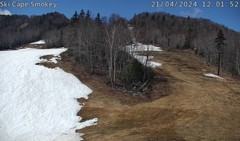 view from Ski Cape Smokey on 2024-04-21