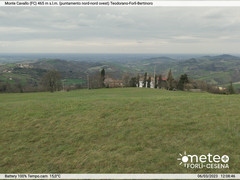 view from Monte Cavallo Nord on 2023-03-06