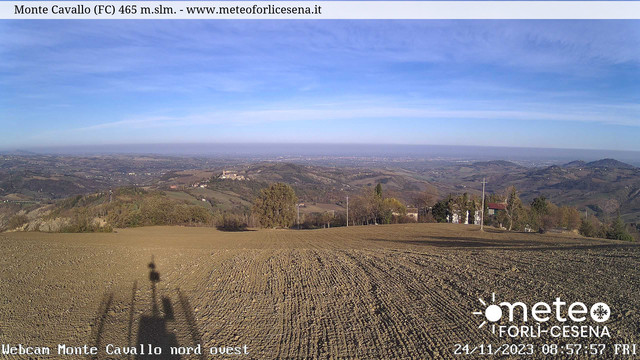 time-lapse frame, Monte Cavallo Nord webcam