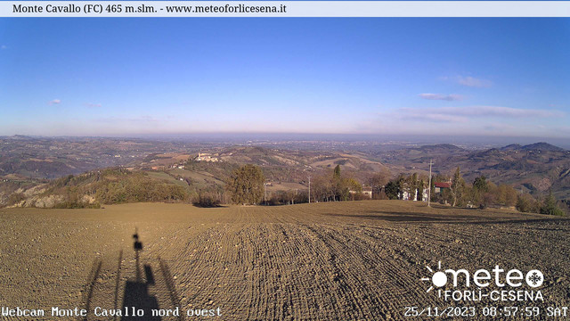 time-lapse frame, Monte Cavallo Nord webcam