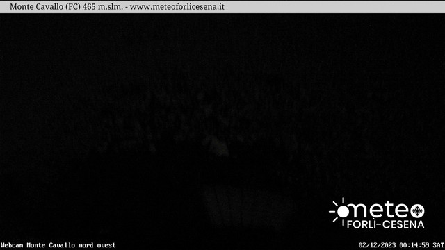 time-lapse frame, Monte Cavallo Nord webcam