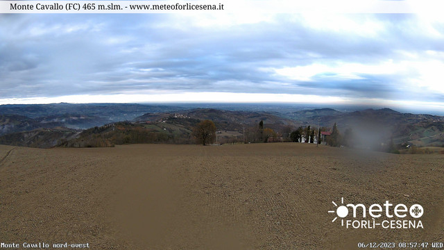 time-lapse frame, Monte Cavallo Nord webcam