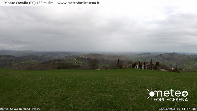 time-lapse frame, Monte Cavallo Nord webcam