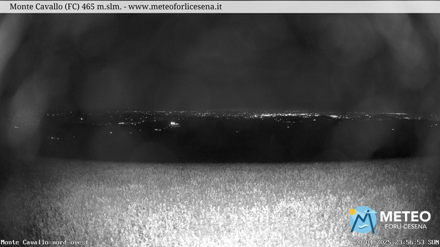 time-lapse frame, Monte Cavallo Nord webcam