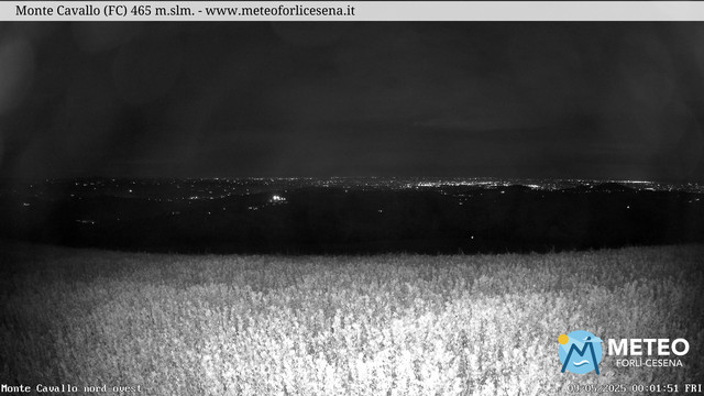 time-lapse frame, Monte Cavallo Nord webcam