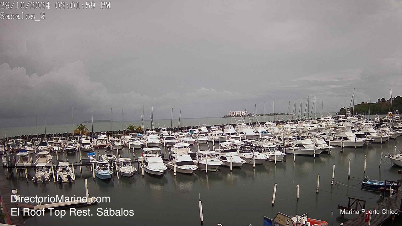 time-lapse frame, PuertoChico webcam