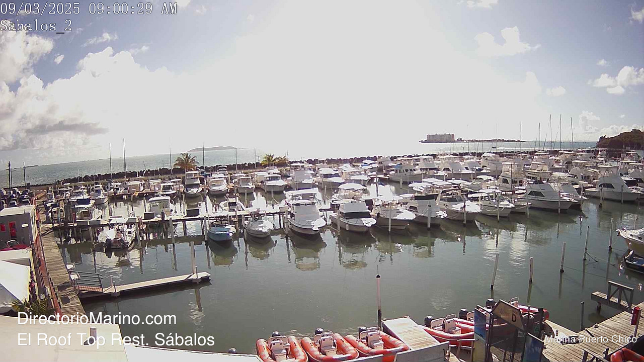 time-lapse frame, PuertoChico webcam