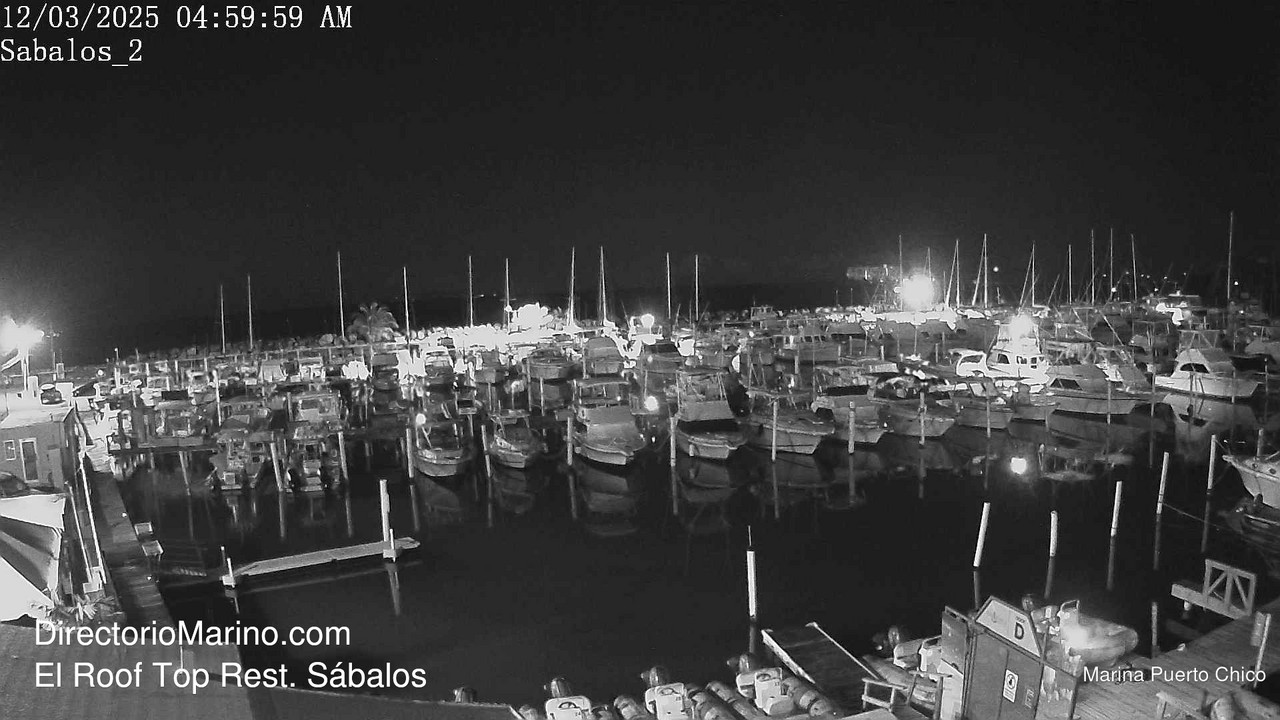 time-lapse frame, PuertoChico webcam