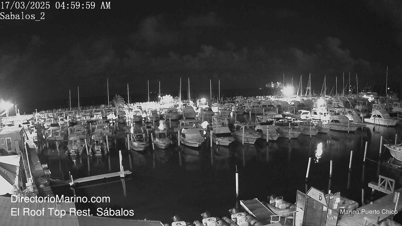 time-lapse frame, PuertoChico webcam