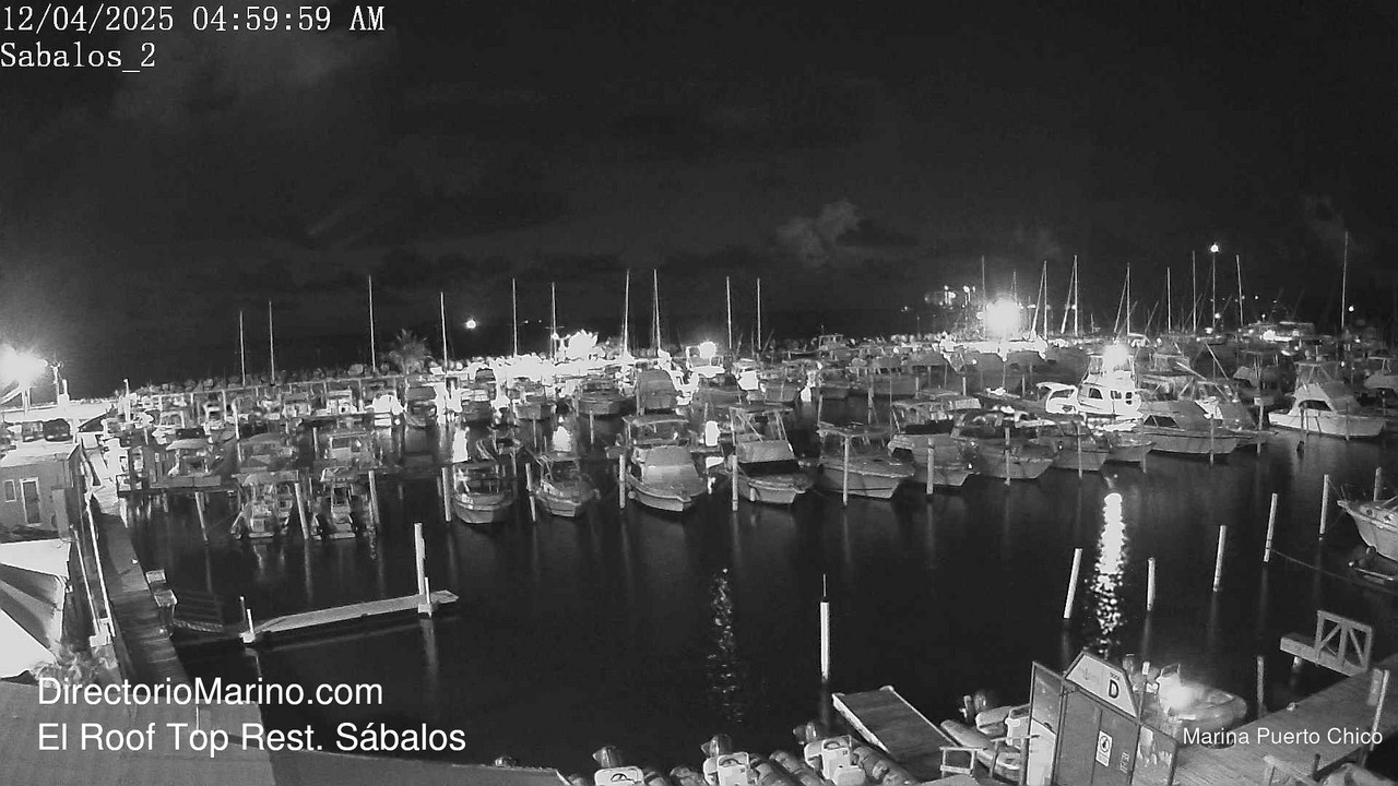 time-lapse frame, PuertoChico webcam