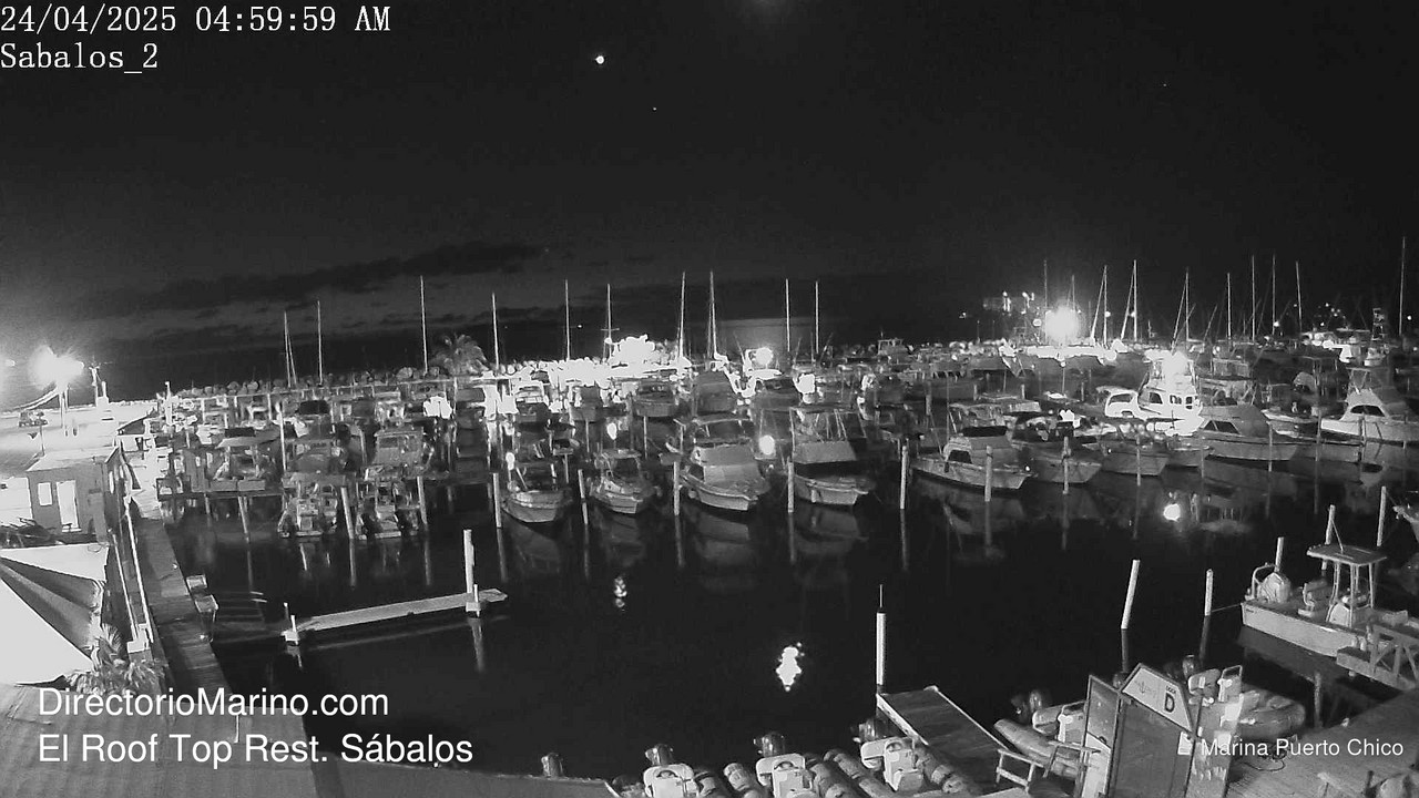 time-lapse frame, PuertoChico webcam