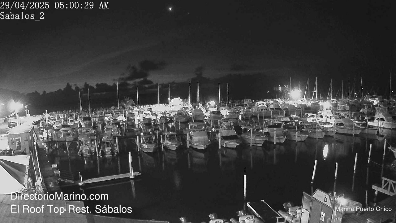 time-lapse frame, PuertoChico webcam
