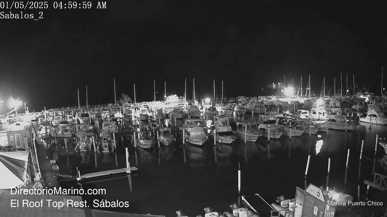 time-lapse frame, PuertoChico webcam