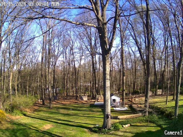 time-lapse frame, Sparta WX webcam