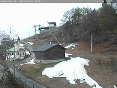 view from Alpe di Mera - Arrivo seggiovia Capricorno on 2025-04-28