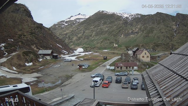 time-lapse frame, Riale webcam