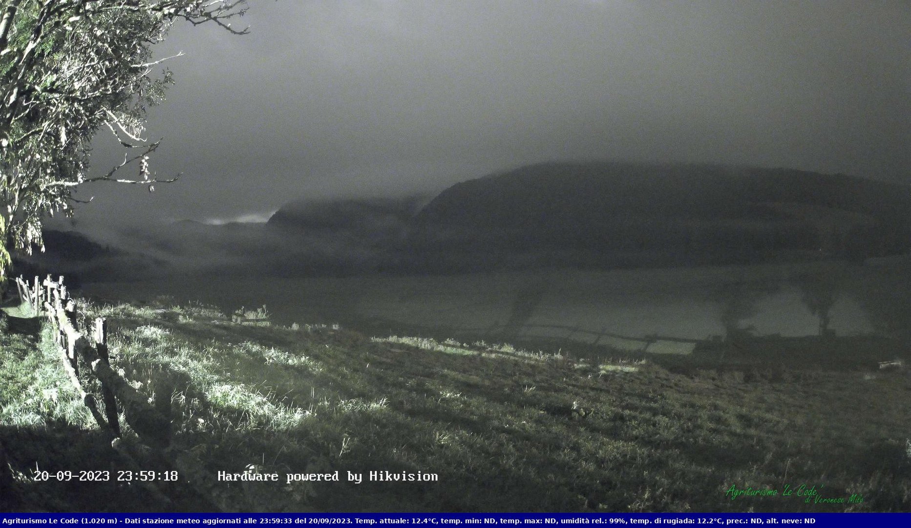 time-lapse frame, Webcam Cansiglio - verso la piana dei "Bech" webcam