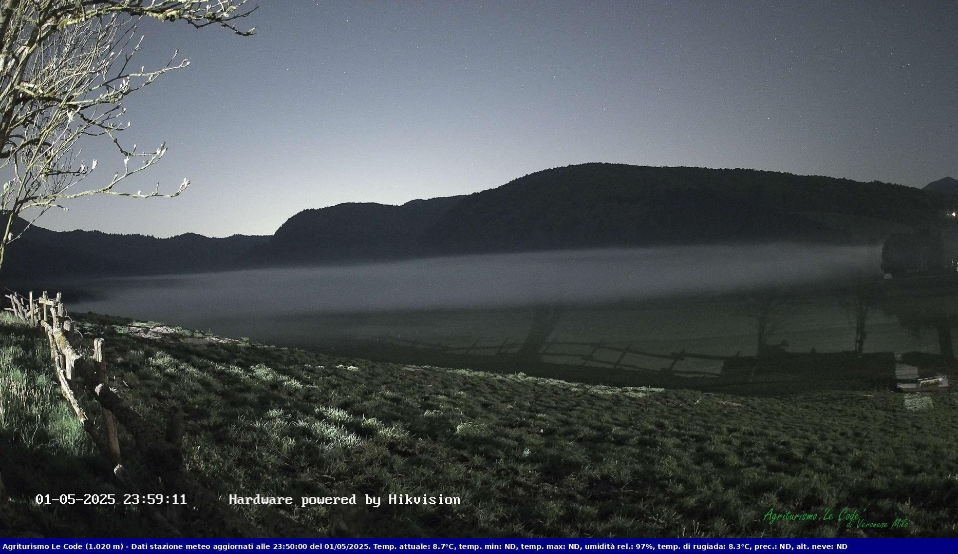 time-lapse frame, Webcam Cansiglio - verso la piana dei "Bech" webcam