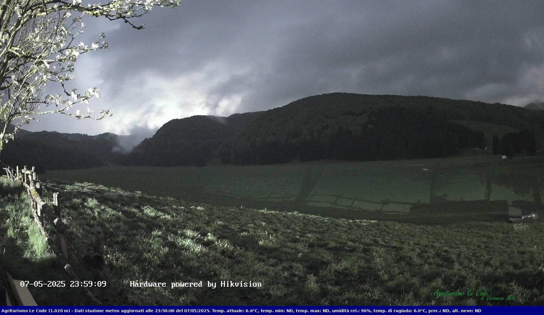 time-lapse frame, Webcam Cansiglio - verso la piana dei "Bech" webcam