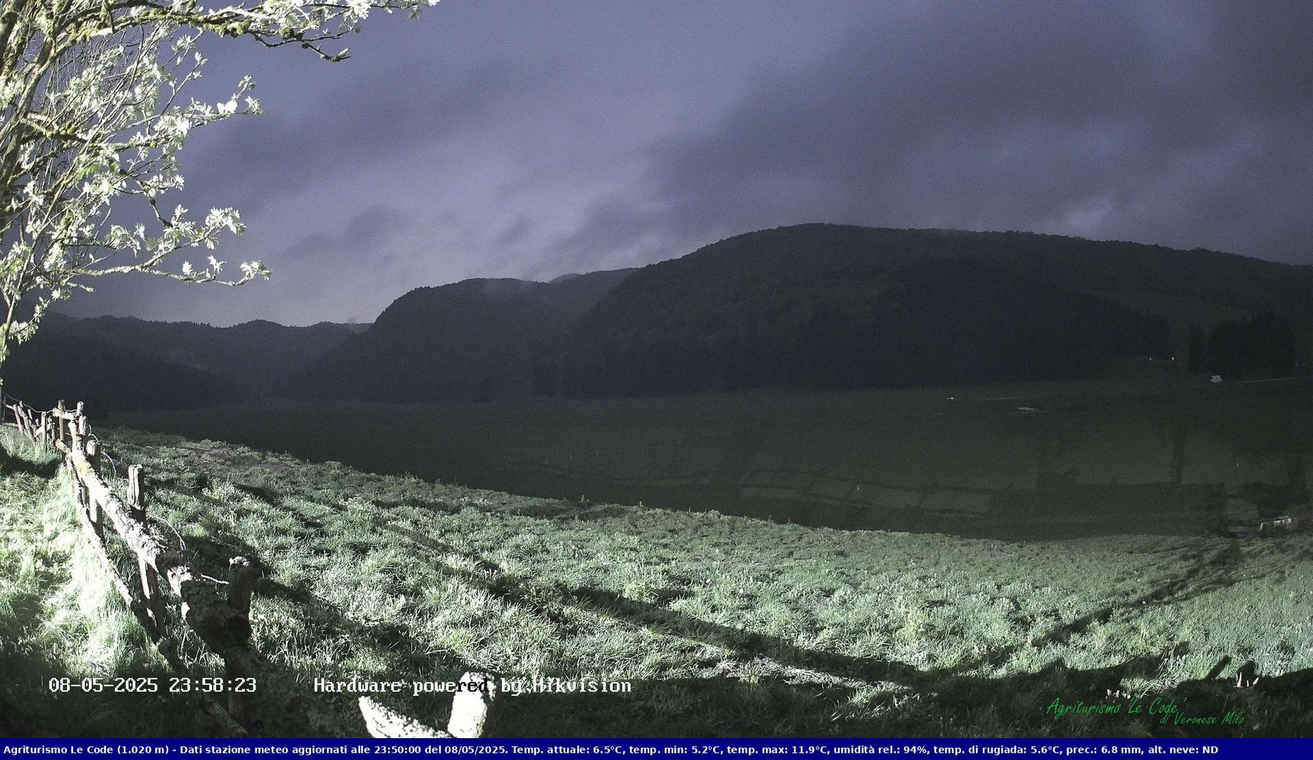 time-lapse frame, Webcam Cansiglio - verso la piana dei "Bech" webcam