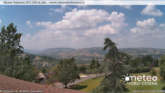 view from Monte Palareto on 2024-07-08