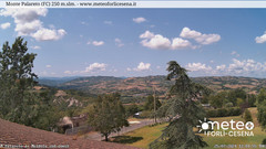 view from Monte Palareto on 2024-07-25