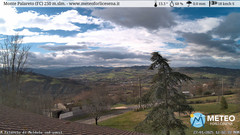 view from Monte Palareto on 2025-01-27