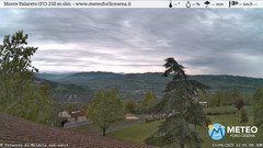 view from Monte Palareto on 2025-04-13