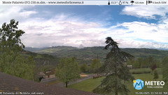 view from Monte Palareto on 2025-04-15