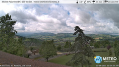 view from Monte Palareto on 2025-04-25