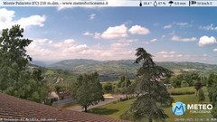 view from Monte Palareto on 2025-04-28