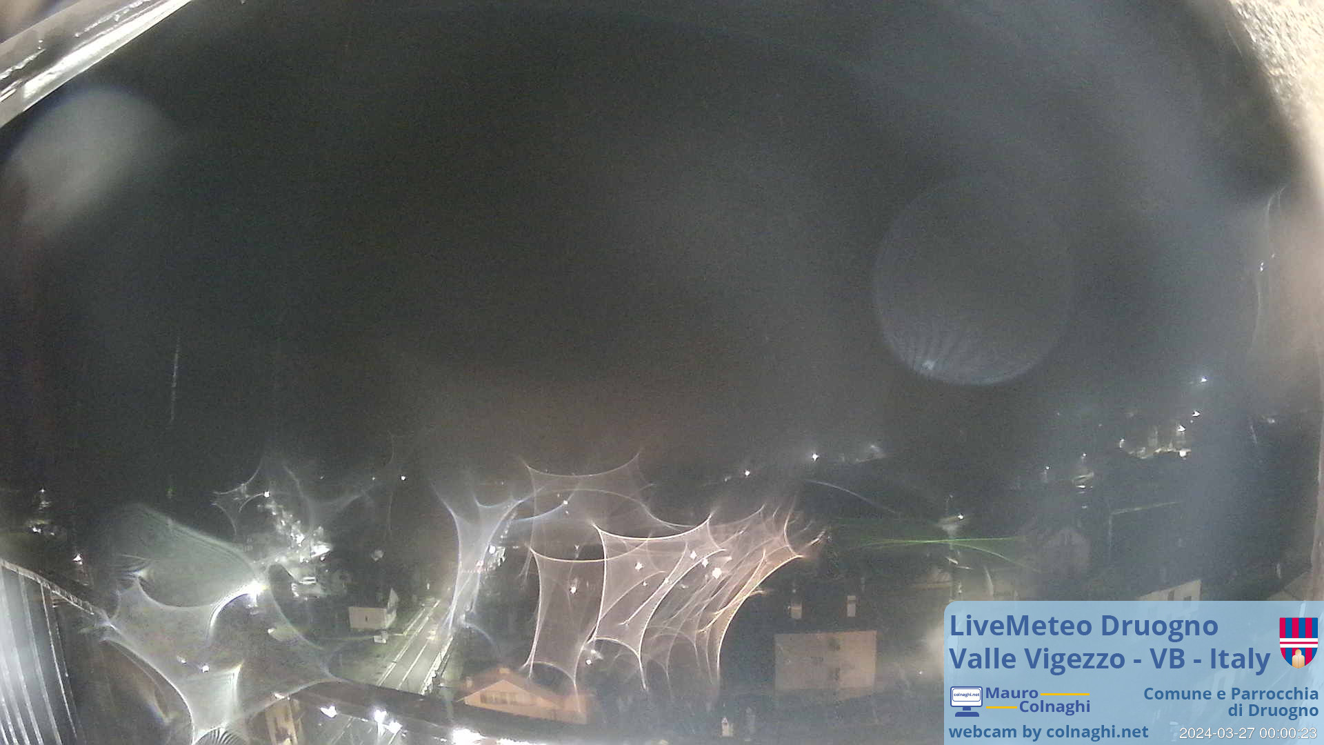 time-lapse frame, Druogno webcam