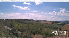 view from Monte Palareto SE on 2024-07-20