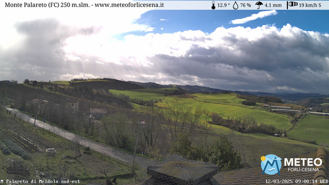 time-lapse frame, Monte Palareto SE webcam