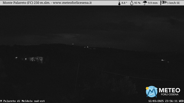 time-lapse frame, Monte Palareto SE webcam