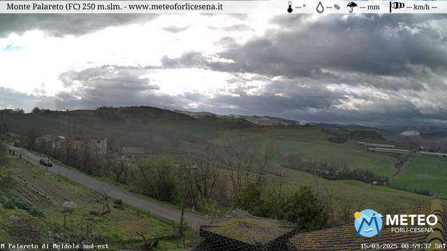 time-lapse frame, Monte Palareto SE webcam