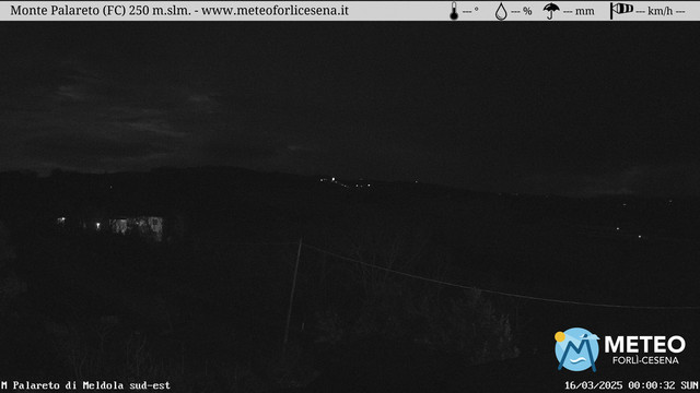 time-lapse frame, Monte Palareto SE webcam