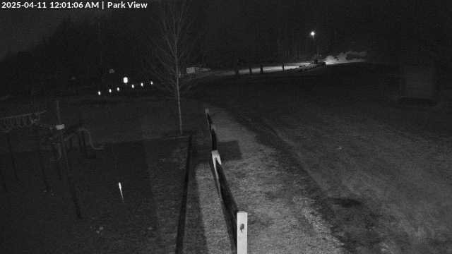 time-lapse frame, Inlet Fern Park Sledding webcam